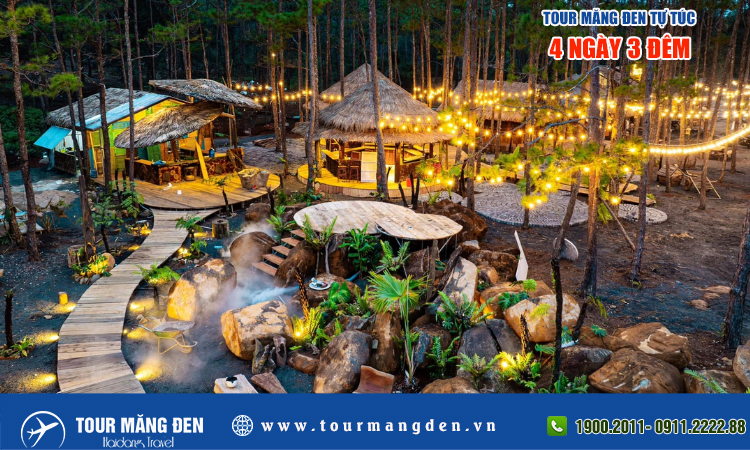 Du lịch Măng Đen tự túc 4 ngày 3 đêm
